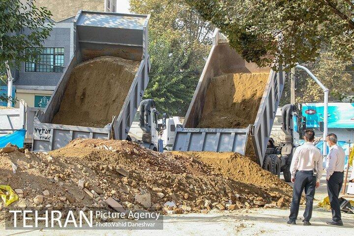بازدید از گودهای شمال تهران بازدید از گودهای شمال تهران