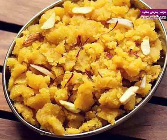 طرز تهیه حلوای آرد برنج طرز تهیه حلوای آرد برنج