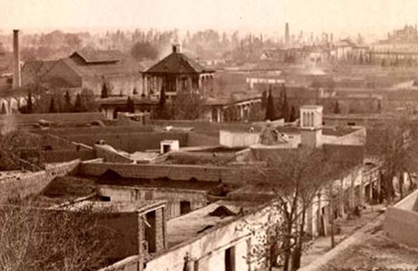 منظرۀ سحرانگیز تهران در عهد قاجار منظرۀ سحرانگیز تهران در عهد قاجار